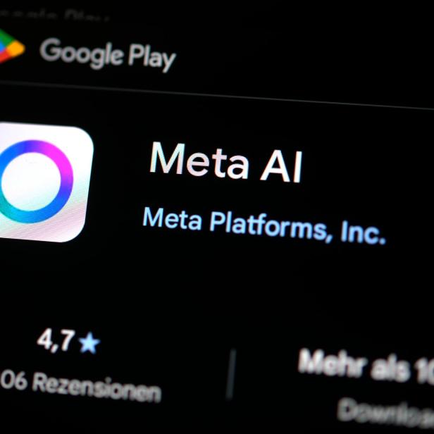 Meta AI im Google Play Store.