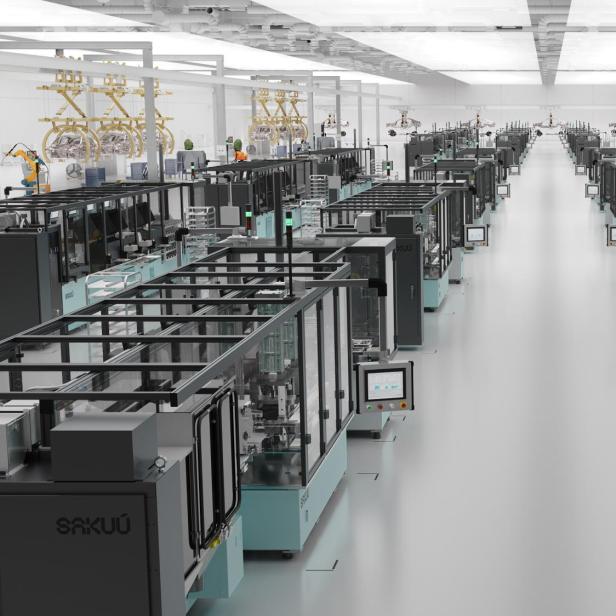 Die Produktionsstätte von Sakuu.