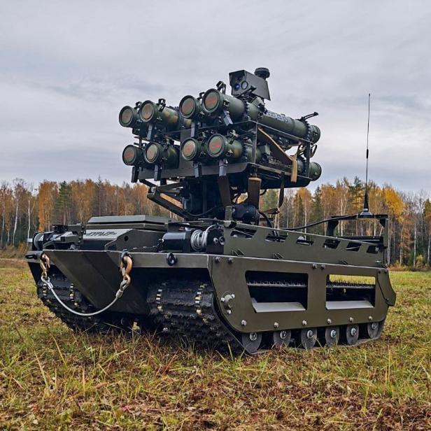 Courier mit Schmel-Raketenwerfern