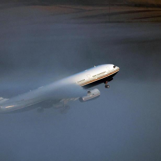 Ein Airbus A330 beim Start