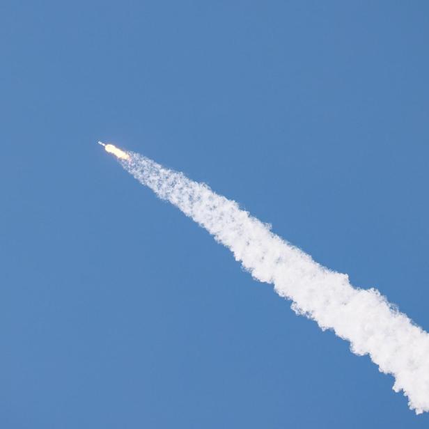 Die Raumstation müsste im Orbit zusammengebaut werden.