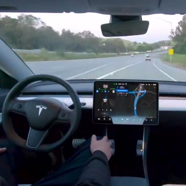 Tesla FSD im Einsatz
