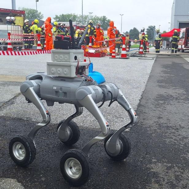 Roboter für Feuerwehreinsätze