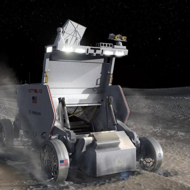 Erntemaschine von Astrolab und Interlune für den Mond