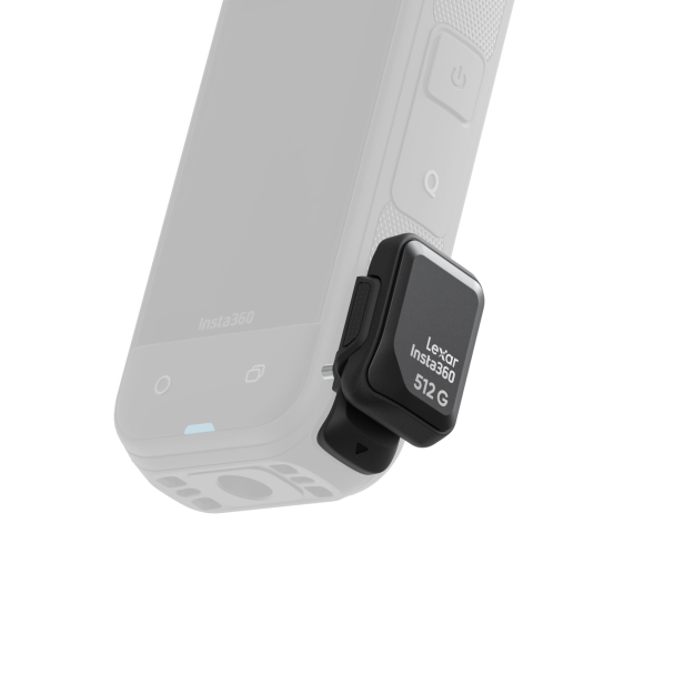 Insta360-Kamera mit Mini-SSD