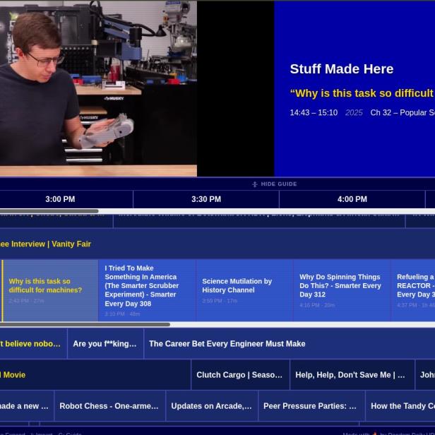 Screenshot von Channel Surfer
