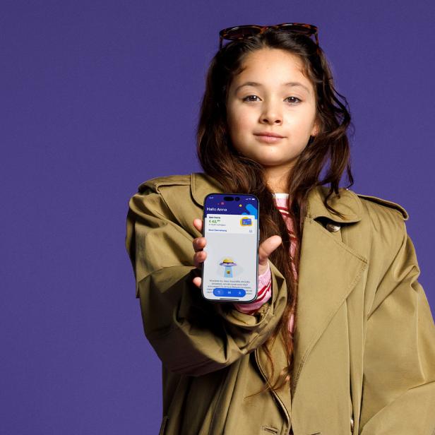 "George Junior" auf dem Smartphone