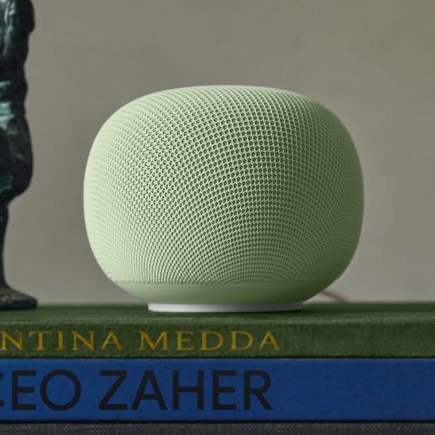 Der Google Speaker in Jade.