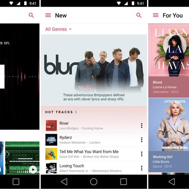 Apple Music ist jetzt auch als Android-App erhältlich