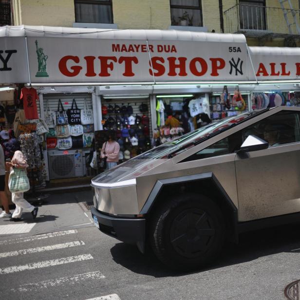 Cybertruck in New York