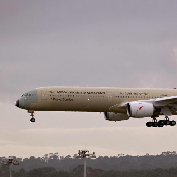Der Airbus A350-1000ULR von Qantas