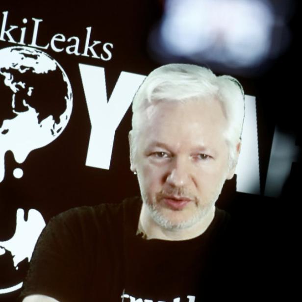 WikiLeaks-Gründer Julian Assange meldete sich per Videobotschaft zu Wort