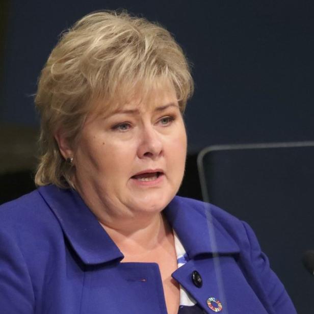 Spielt gerne Pokemon Go: Erna Solberg