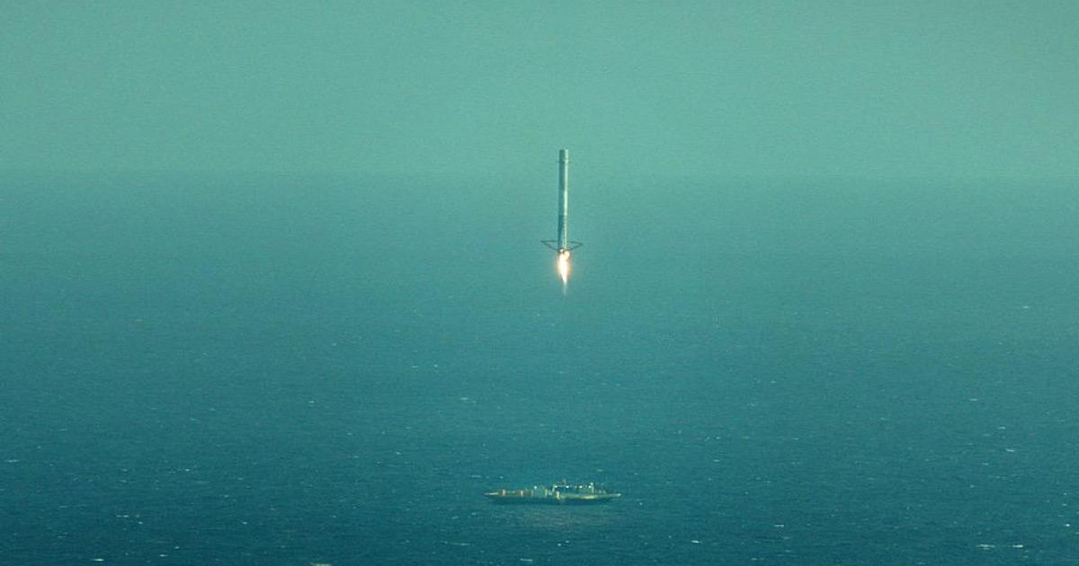 Video zeigt gescheiterten Landeversuch der SpaceX-Rakete
