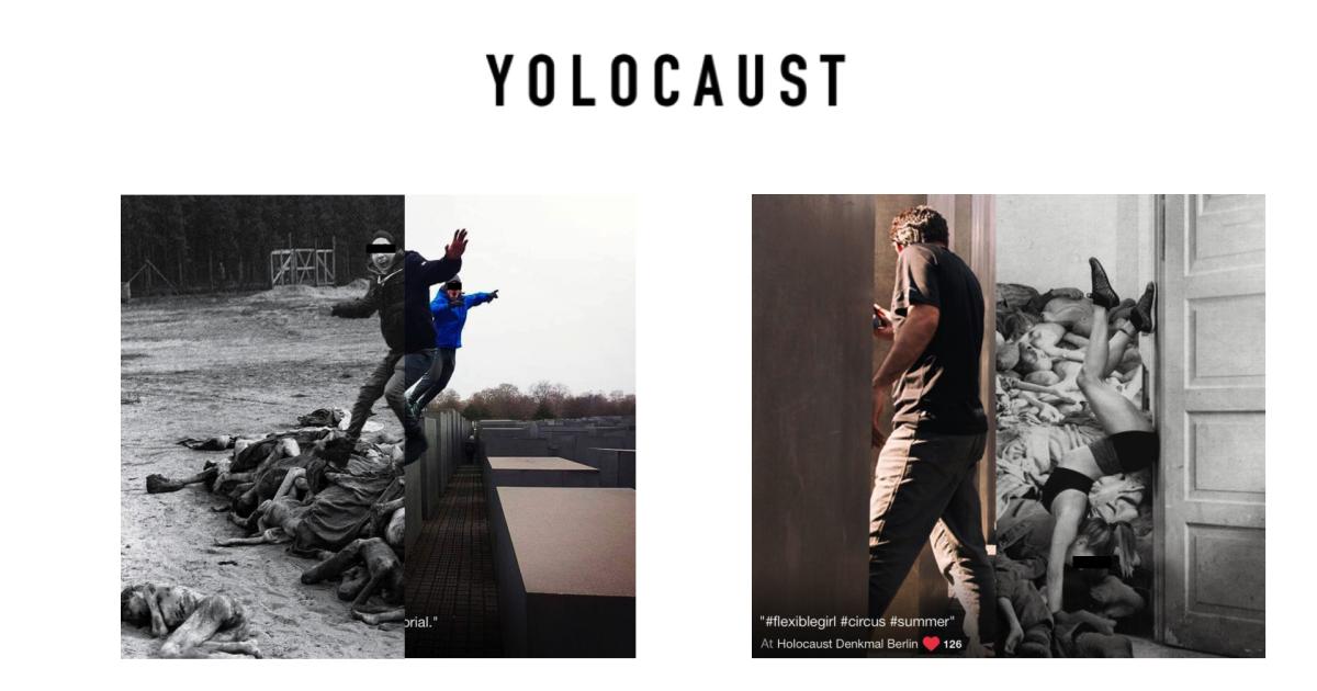 Yolocaust Blog Kritisiert Selfies Am Holocaust Denkmal