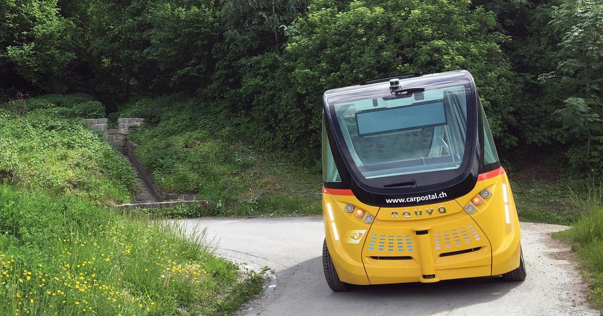 Selbstfahrender Bus in der Schweiz bereits im Einsatz