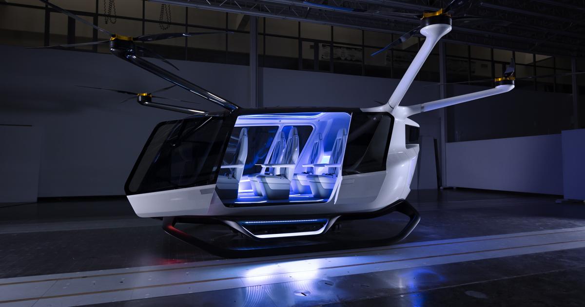 Skai: Erstes Flugtaxi mit Wasserstoffantrieb vorgestellt