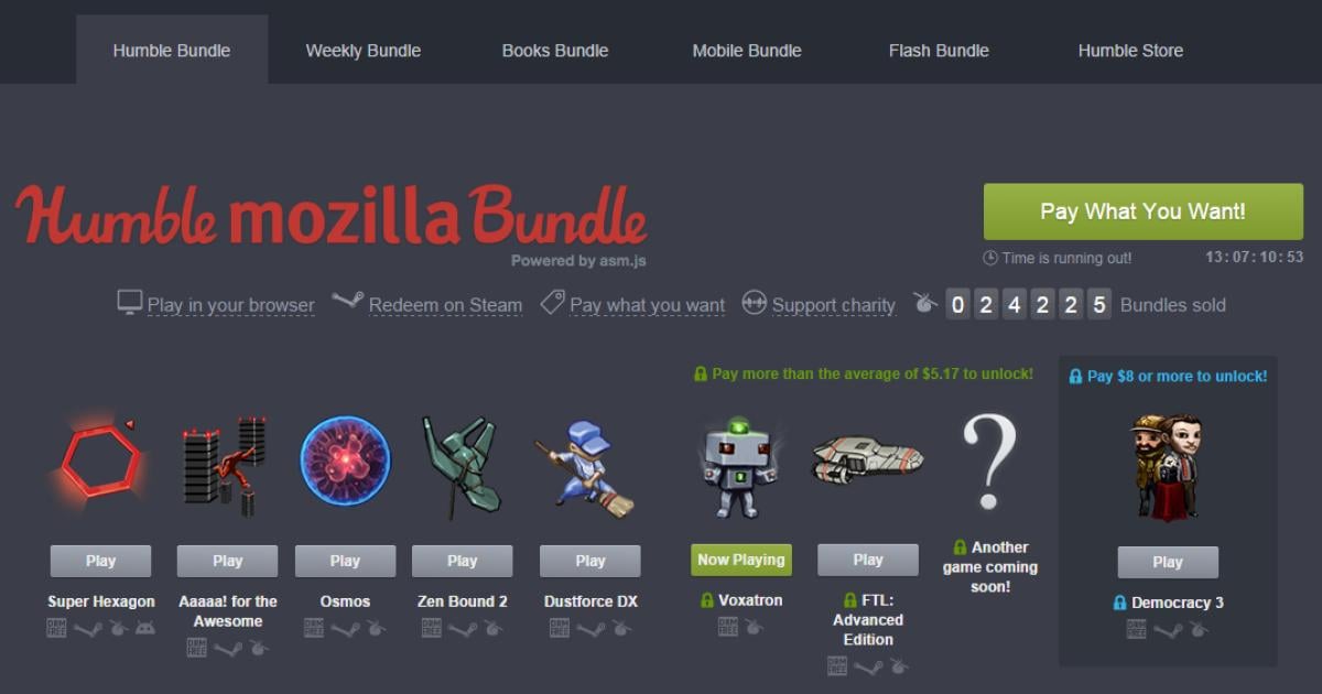 Humble bundle