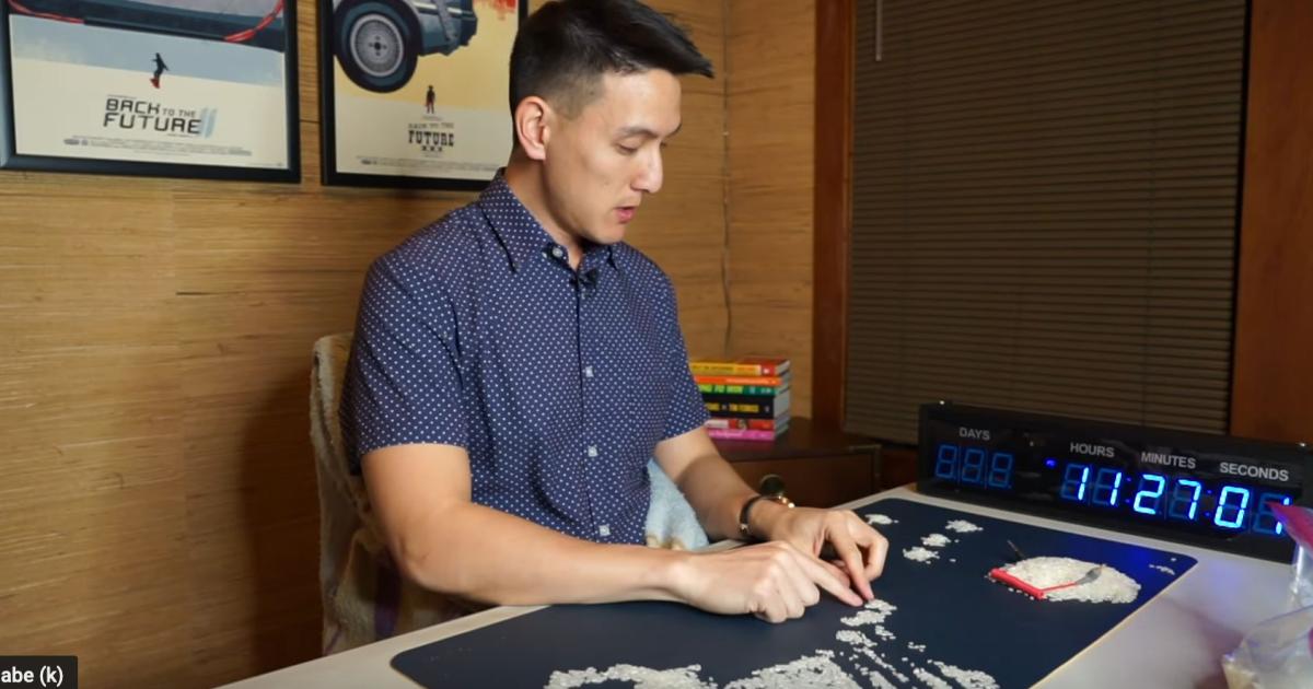 TikTokStar visualizes Jeff Bezos' fortune with grain of rice World