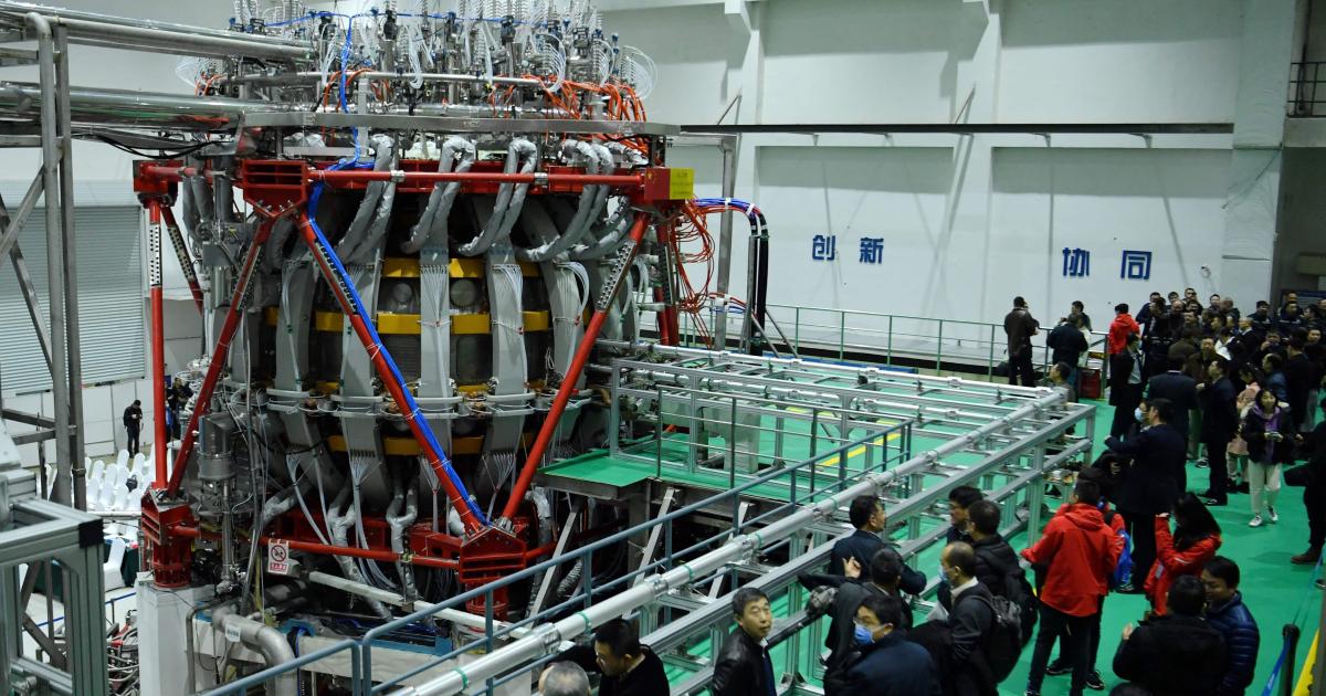 China hat seine "knstliche Sonne" eingeschaltet
