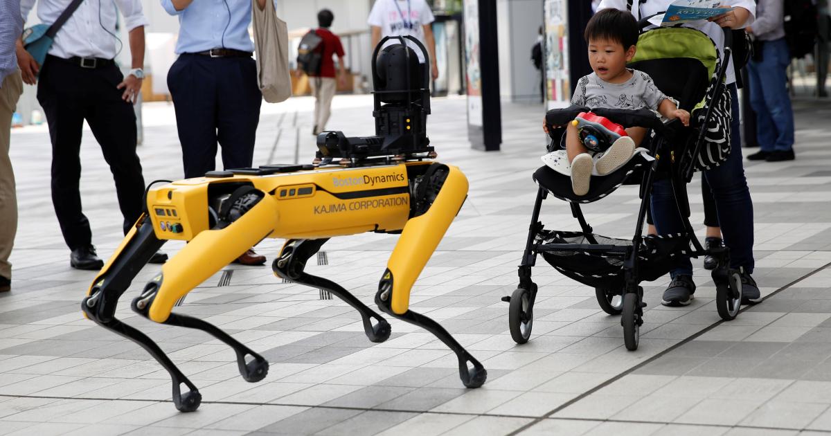 Roboterhund Spot hat neues Herrchen Hyundai kauft Boston Dynamics