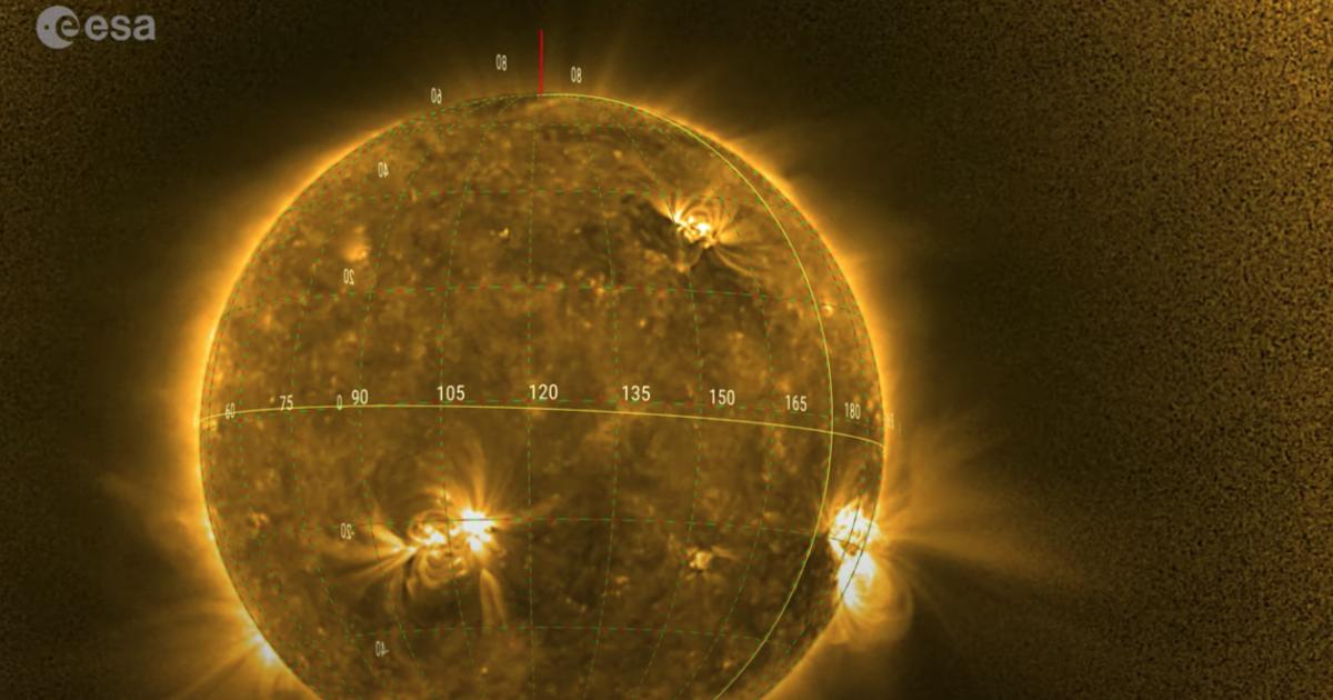 Esa Sonde Liefert Faszinierende Aufnahmen Von Sonneneruptionen