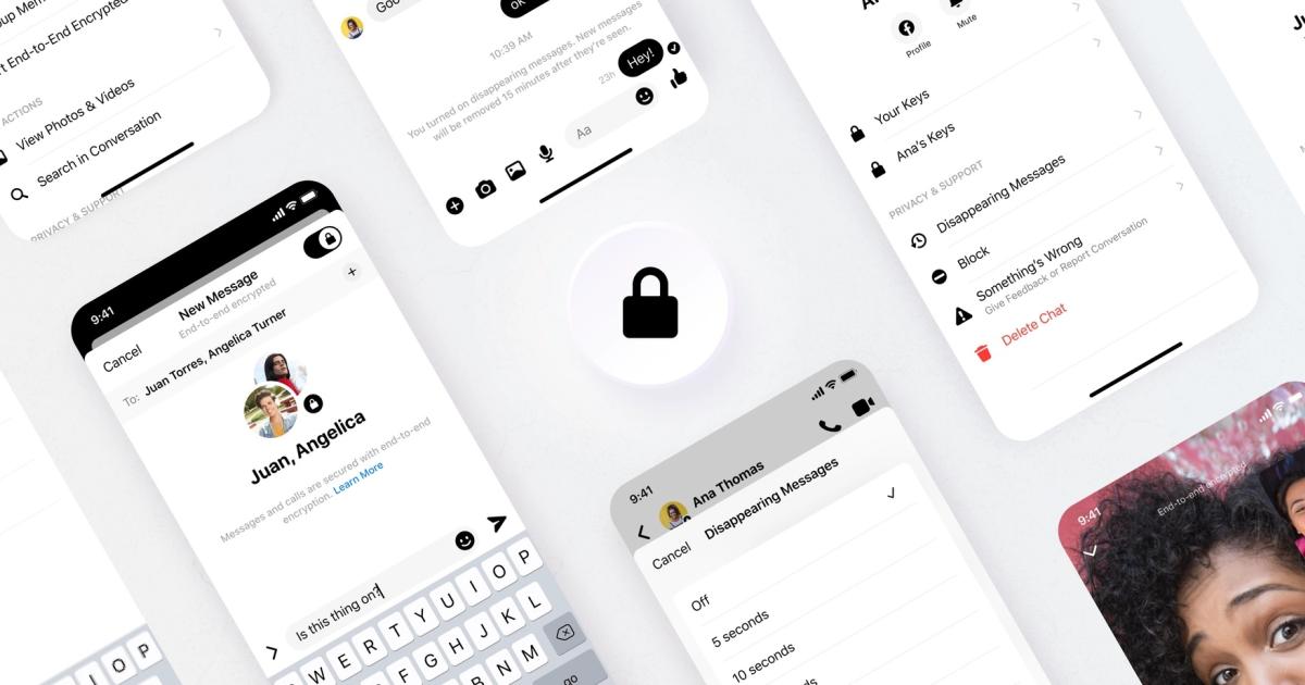 Facebook verpasst Messenger EndezuEndeVerschlüsselung