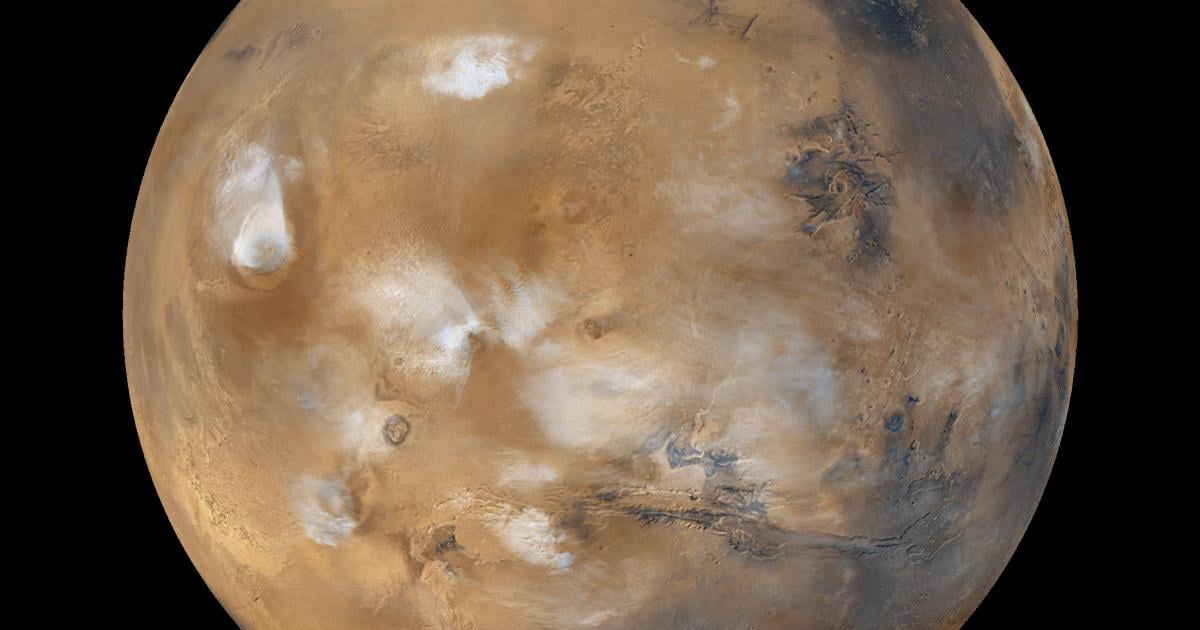 Riesiges Wasservorkommen unter Grand Canyon am Mars gefunden