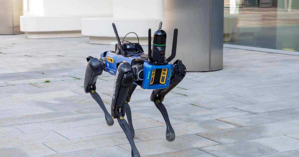 Wie Roboterhund Spot Baustellen Scannen Soll