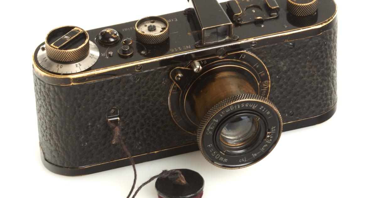 Jemand zahlte für 100 Jahre alte Leica-Kamera 14,4 Millionen Euro