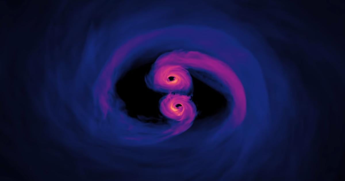 Dwie gigantyczne czarne dziury mogą zderzyć się za 3 lata