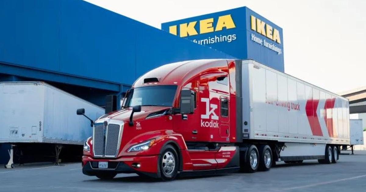 Ikea testet Lieferungen mit selbstfahrenden Lkw