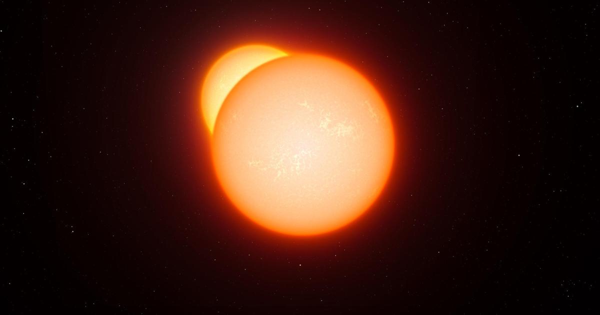The extreme binary star system breaks the record