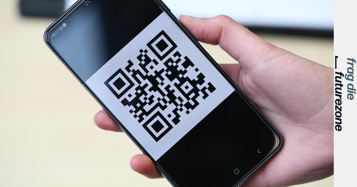 How do I scan a QR code without a second device?