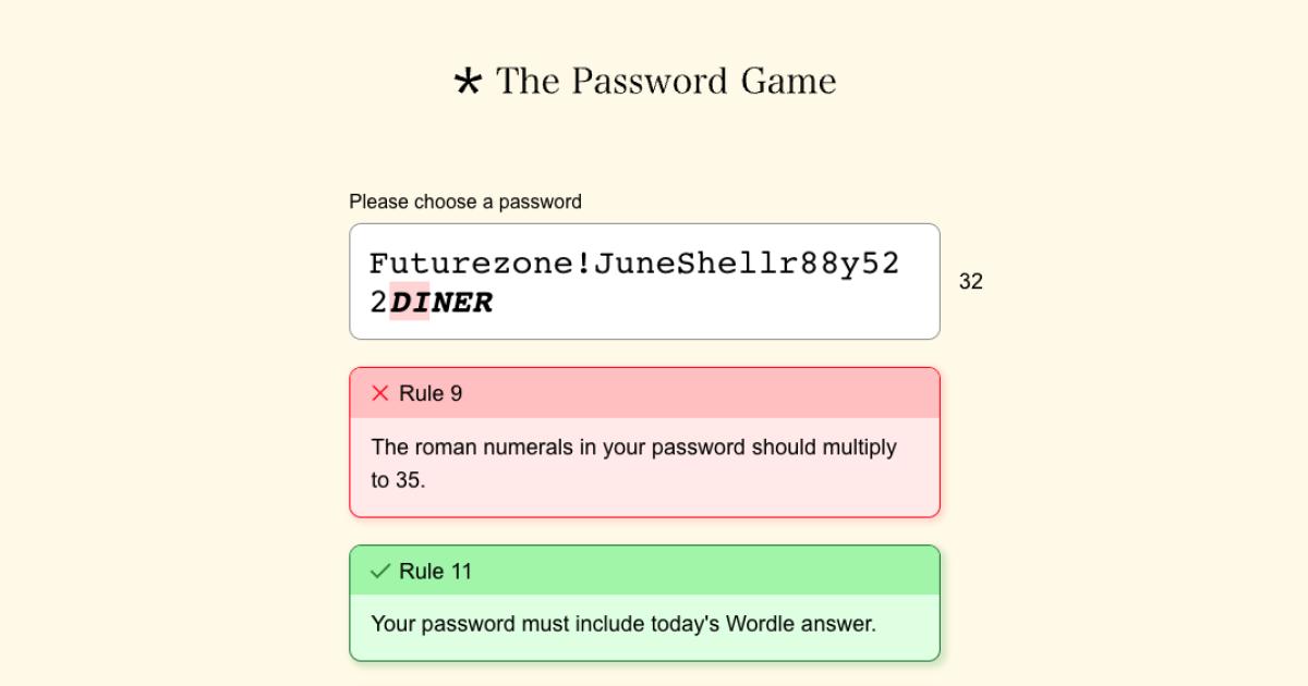 Il gioco delle password fa impazzire gli utenti
