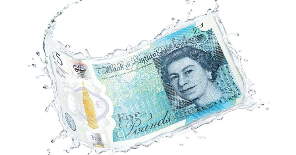 Briten Bekommen 5 Pfund Note Aus Plastik