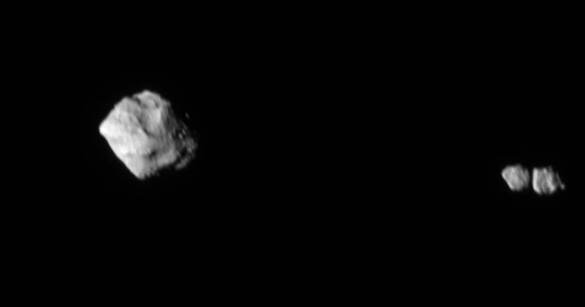 La sonda spaziale Lucy ha scoperto che due lune si toccano per la prima volta