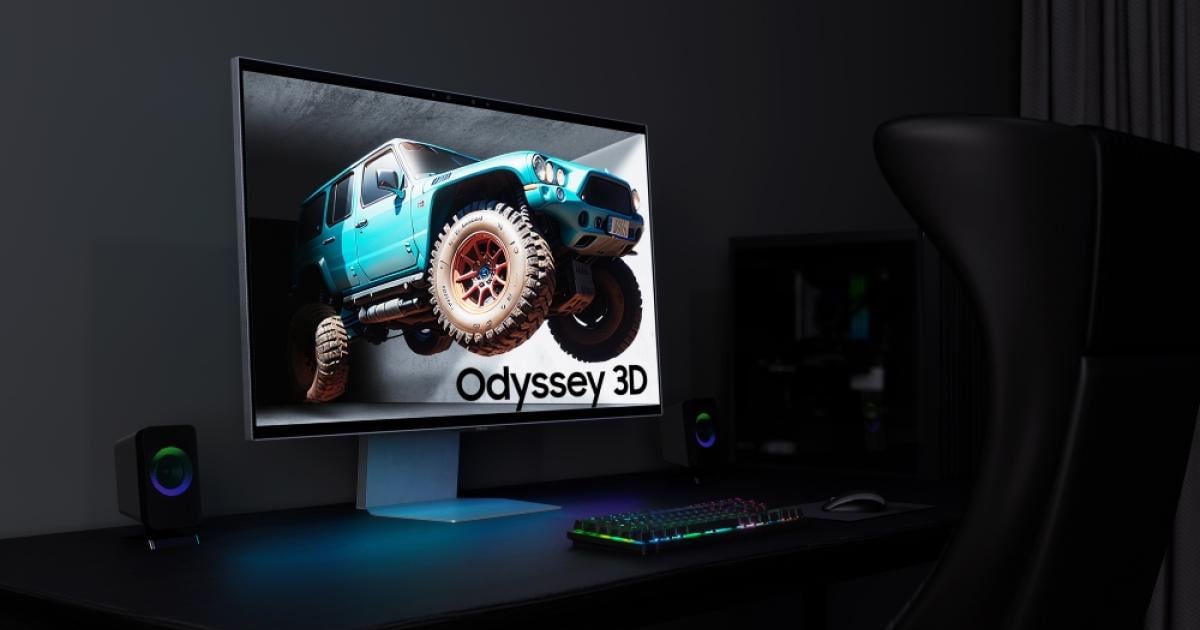 Samsung's new gaming monitor can do 3D without glasses