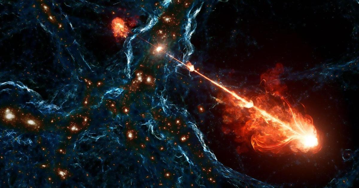 140 times longer than the Milky Way: Cosmic jets stun researchers