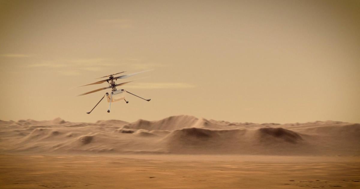 NASA's new Mars helicopter will land independently from orbit