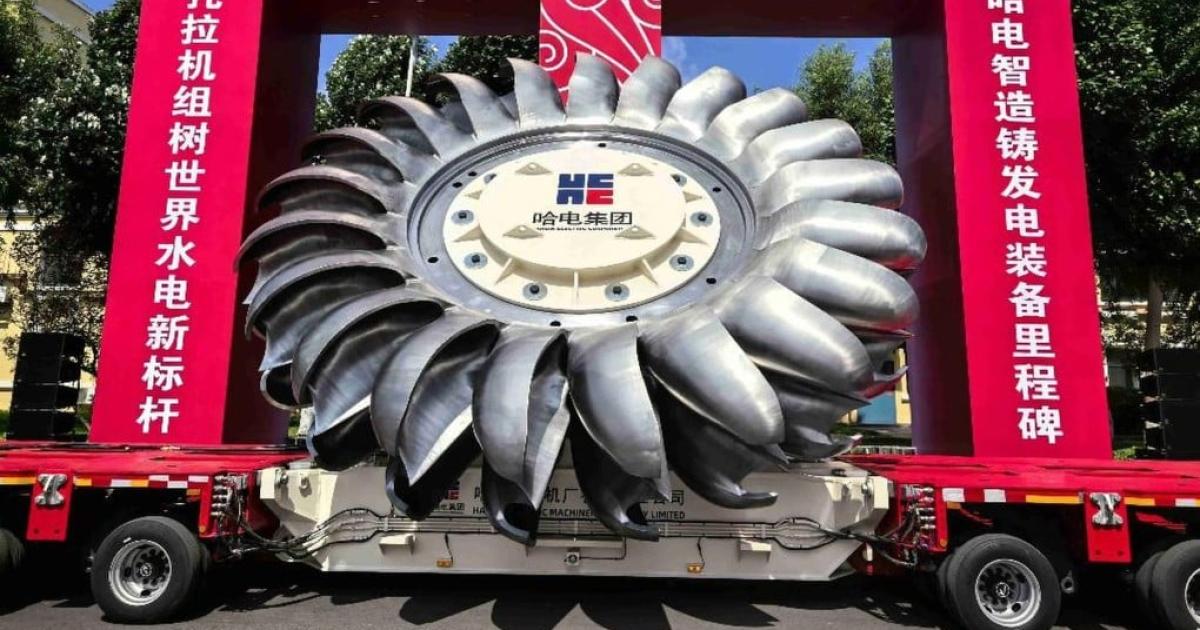 China-baut-weltgr-te-Pelton-Turbine-f-r-Wasserkraftwerk