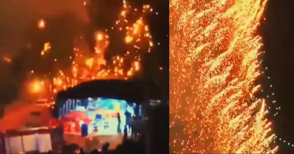Chaos-bei-Drohnen-Show-Feuerb-lle-regnen-auf-Publikum-herab