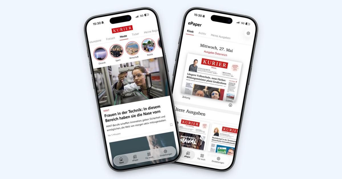 Neuer-KURIER-App-mit-futurezone-ist-da