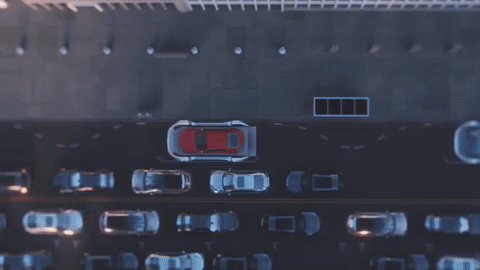 In dem Konzeptvideo wird ein Tesla ins Tunnelsystem verfrachtet