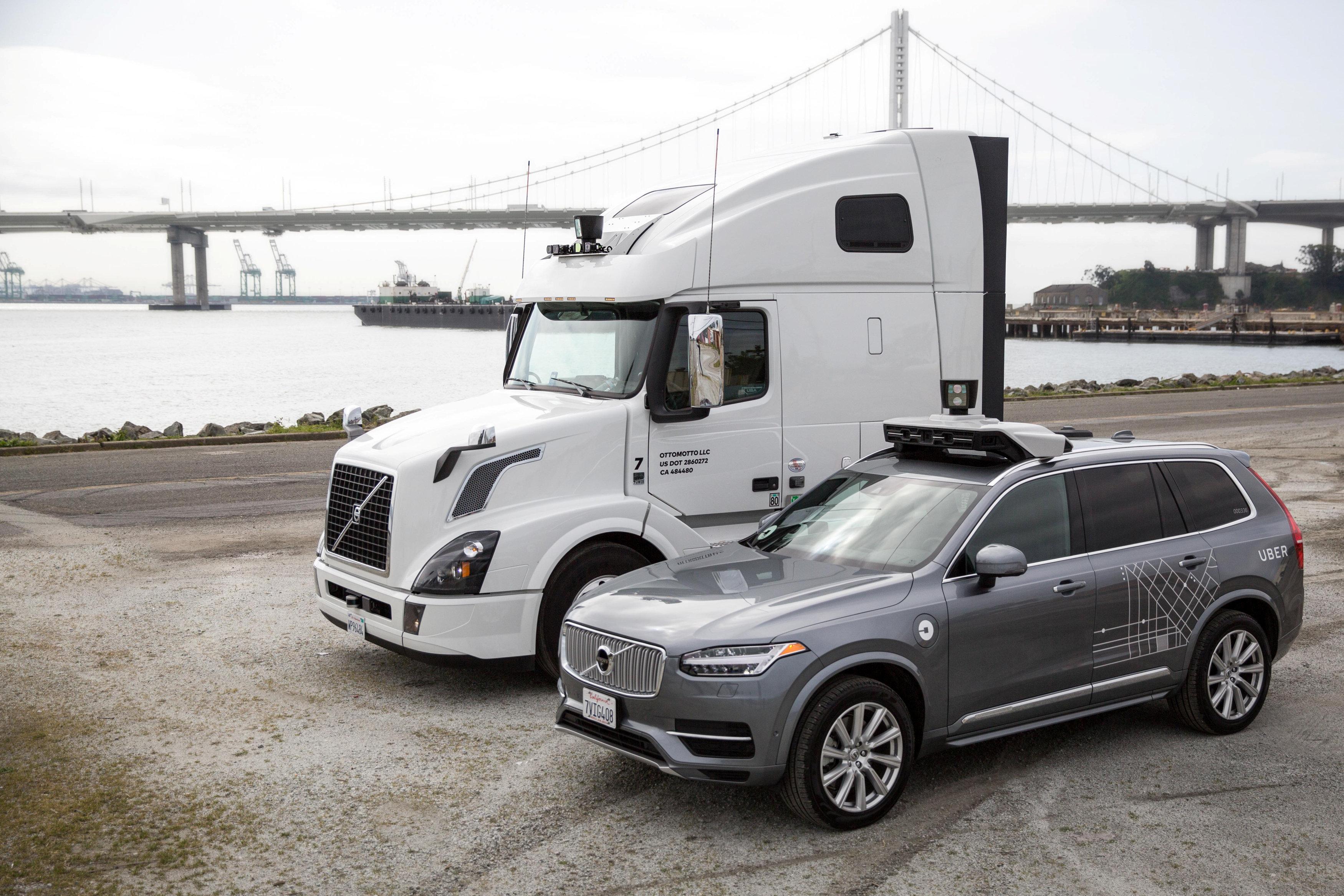 Uber startet Frachttransport mit autonomen Lastwägen
