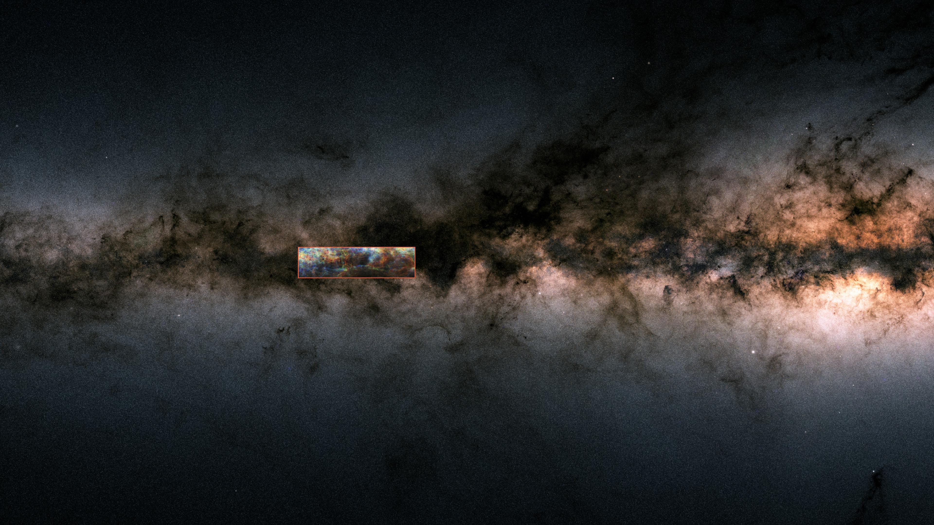 Bizarre gas cloud is one of the largest structures in the Milky Way thumbnail