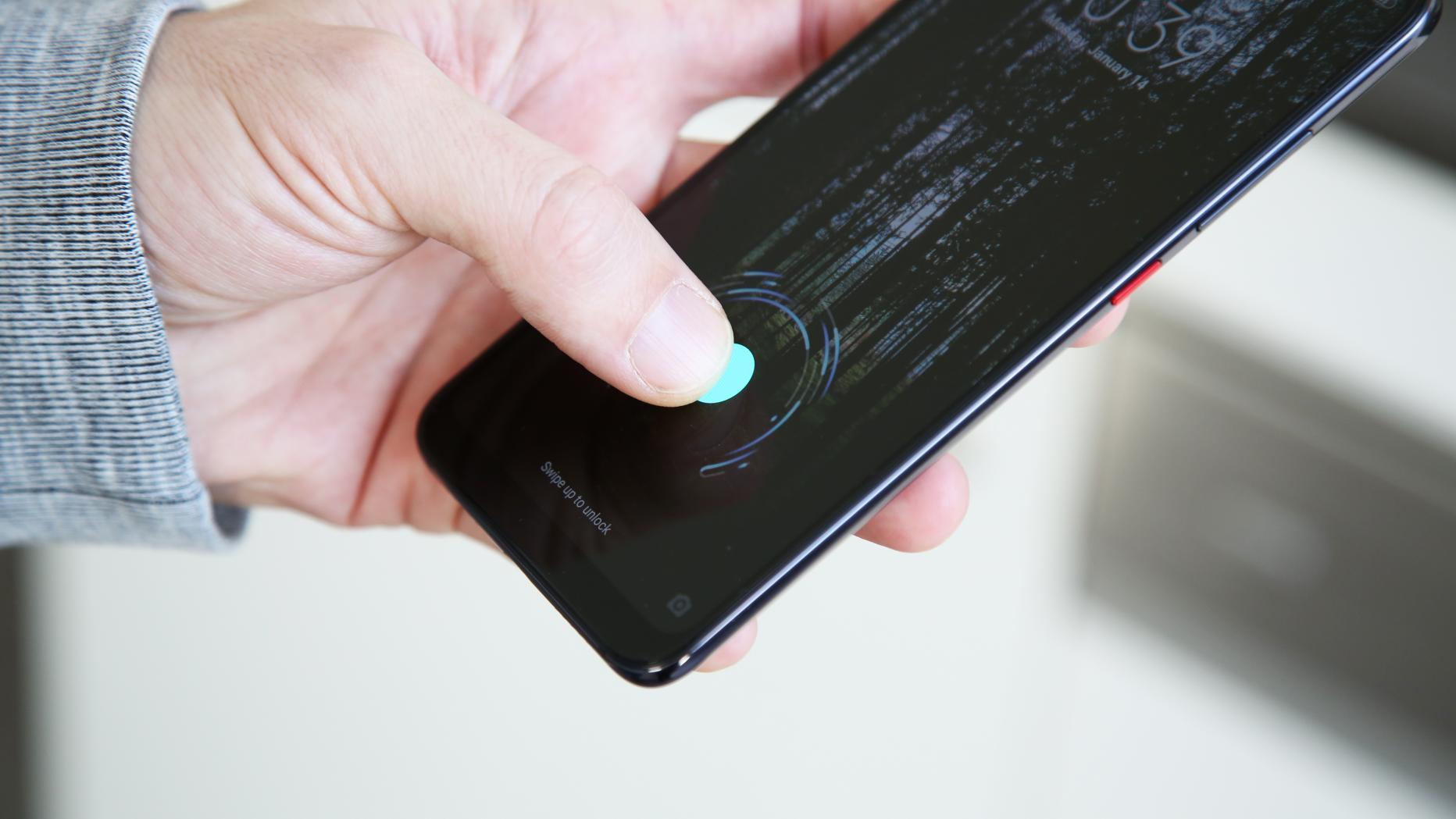Xiaomi wants to turn the entire cell phone display into a fingerprint scanner thumbnail