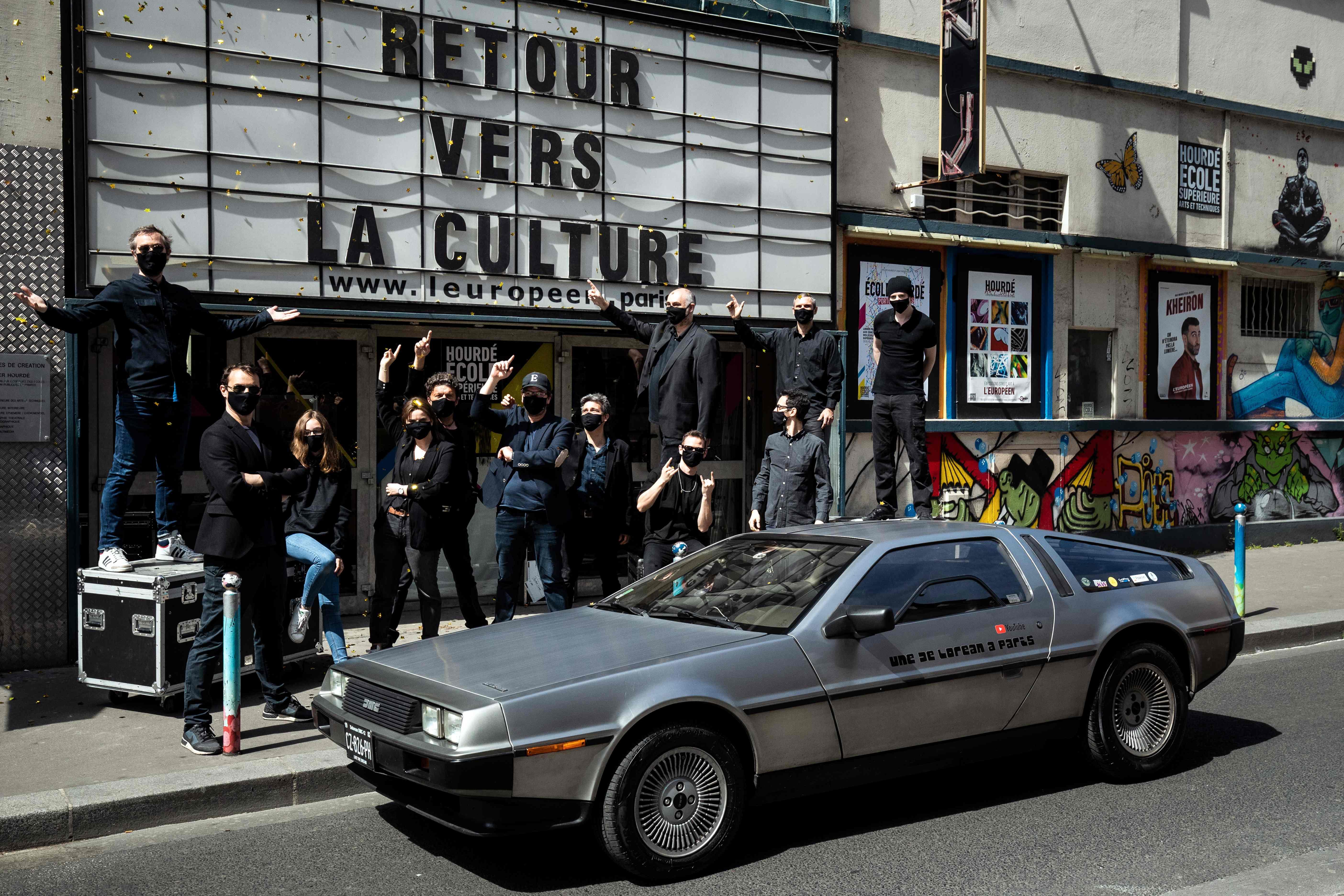 Der DeLorean kommt als Elektroauto zurück (in die Zukunft) thumbnail