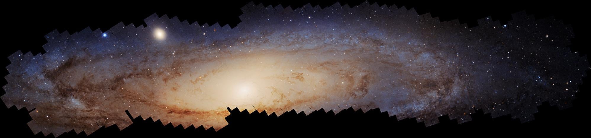 Hubble-Foto von Andromeda-Galaxie ist 2,5 Milliarden Pixel groß