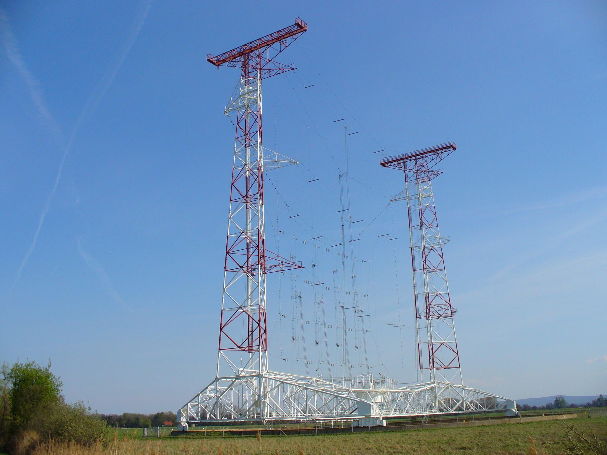 Gigantische Kurzwellenantenne in Österreich wird gesprengt